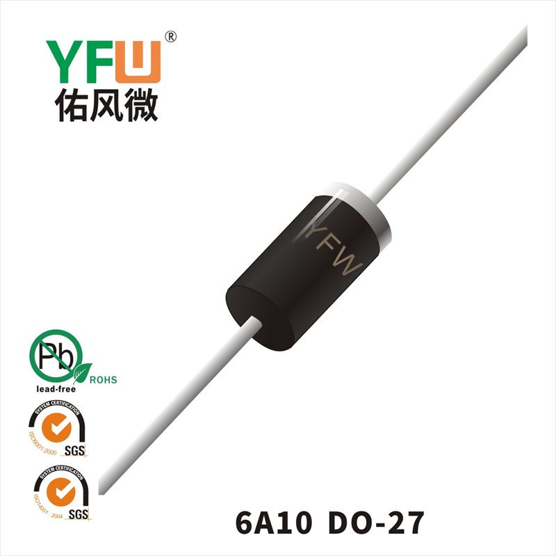 6A10 DO-27_Standard Rectifier Diode_YFW brand
